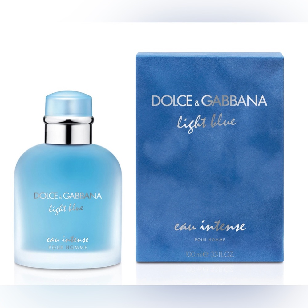 Dolce&Gabbana (new in box & sealed)
Light Blue Eau Intense Pour Homme 3.3 oz